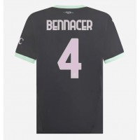 Maglie da calcio AC Milan Ismael Bennacer #4 Terza Maglia 2024-25 Manica Corta